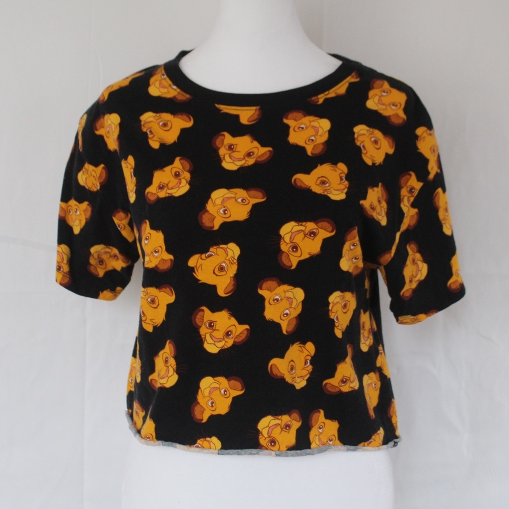Disney Lion King Simba Crop Top